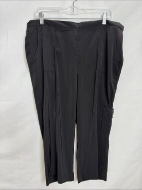 Alfred Dunner Black Men's Dress Cargo Pants